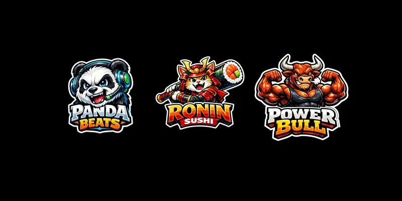 Mascot Branding Logo Design Assets generated by undefined