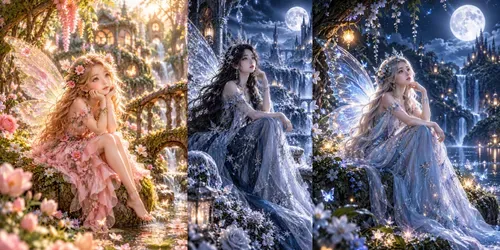 Enchanted Fairy Portraits generated by chatgpt-image