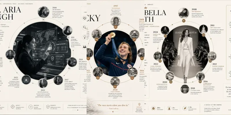 Modern Timeline Infographic Creators generated by undefined