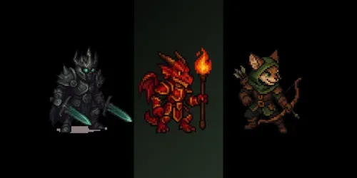 Pixel Art Avatars High Definition generated by chatgpt-image