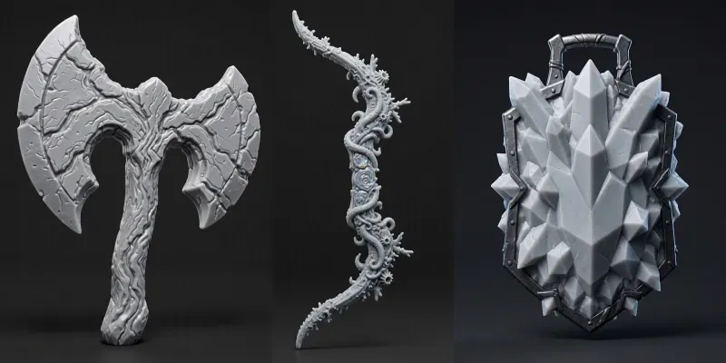 Fantasy Elemental Weapon Generator