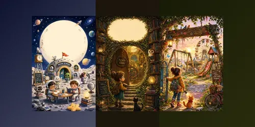 Kids School Book Covers generated by chatgpt-image