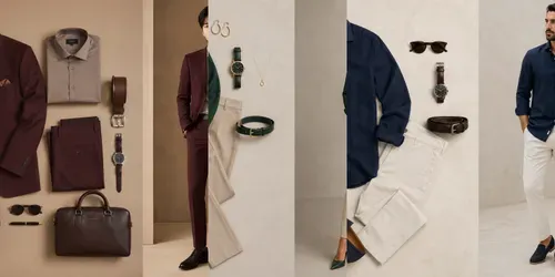 Luxury Outfit Flat Lay Ais generated by chatgpt-image