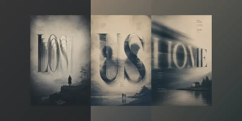Nostalgic Typography Posters generated by undefined