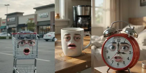 Viral Talking Object Monologue Systems generated by veo