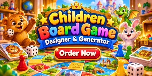 Children Board Game Designer Generator generated by chatgpt-skill