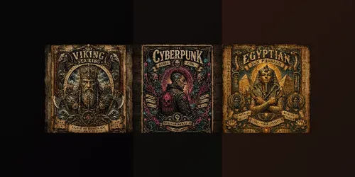 Vintage Legend Wall Posters generated by chatgpt-image