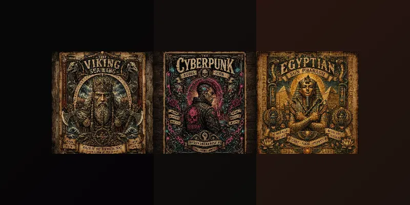 Vintage Legend Wall Posters generated by undefined