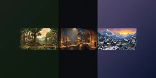 Pixel Art Game Backgrounds generated by gemini-image
