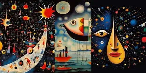 Cosmic Fantasies Unleashed generated by midjourney