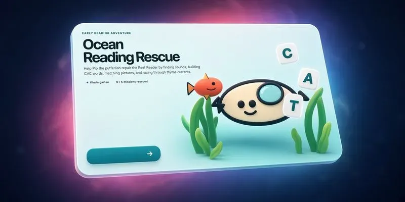 Phonics Early Reading Game