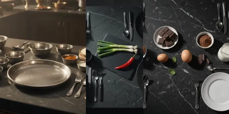 Surreal Cinematic Food Transformations generated by undefined