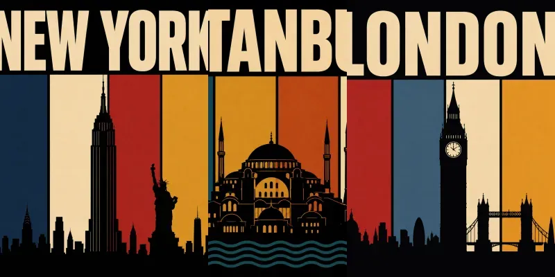 Retro Minimalist City Tshirt Designs generated by undefined