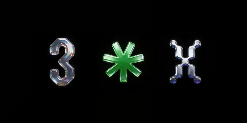 Ultrarealistic 3D Logo Transformations