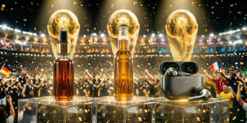 World Cup Trophy Podium Mockups generated by undefined