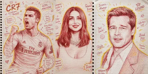 Handdrawn Doodle Portrait Generator generated by chatgpt-image