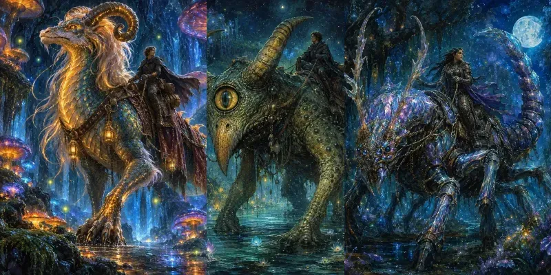 Fantasy Creature Rider