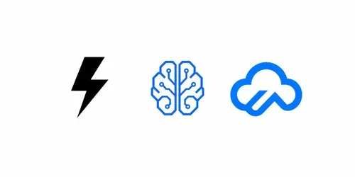 Minimalist Vector Tech Logos generated by chatgpt-image