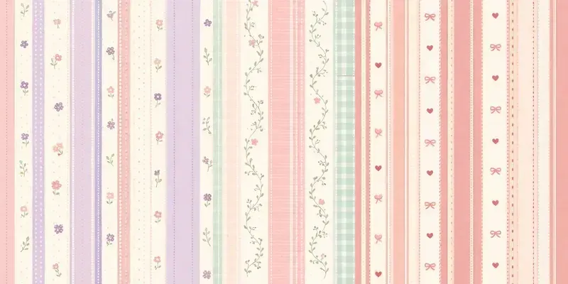 Pastel Vertical Stripe Patterns generated by undefined