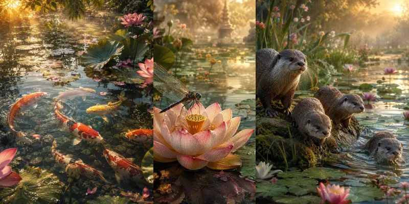 Dream Pond Reveries generated by undefined
