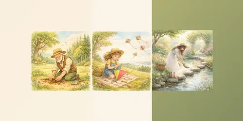 Emotional Storybook Illustrations generated by chatgpt-image