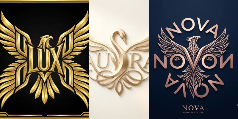 Luxury Mirror Identity Logos generated by undefined