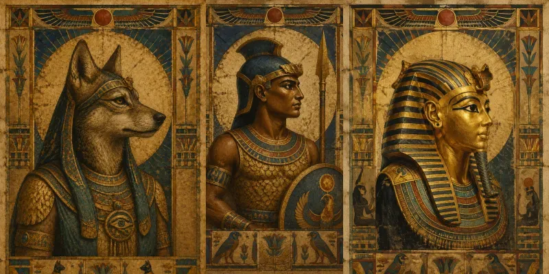 Egyptian Portrait Poster Generator generated by undefined