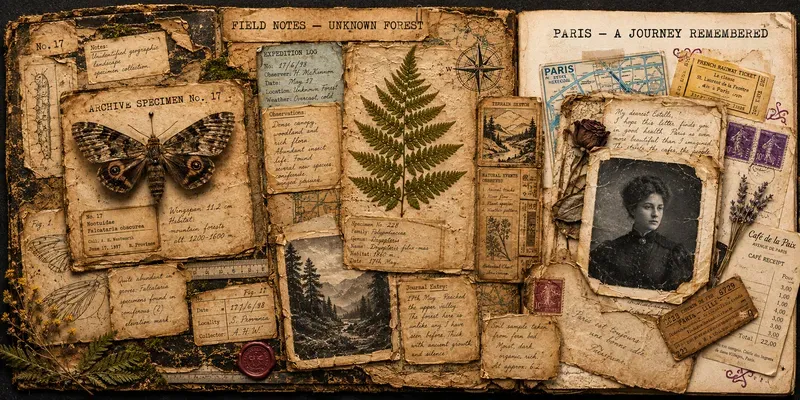 Junk Journal Generator generated by undefined