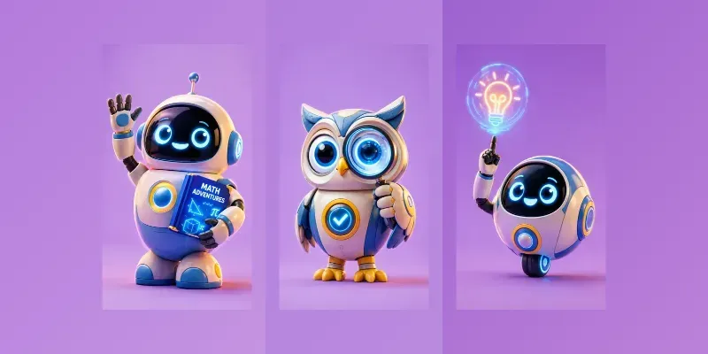 3d App Mascot Character Assets generated by undefined