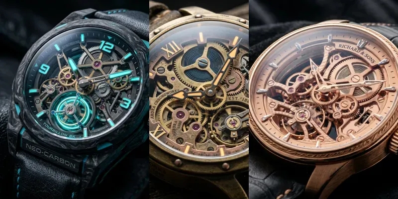 Cinematic Luxury Scifi Watches generated by undefined