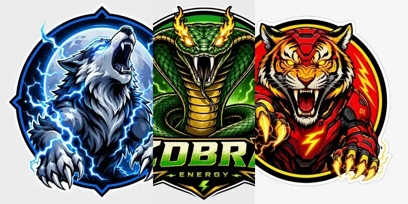 Wild Clash Mascot Logos Packs generated by undefined