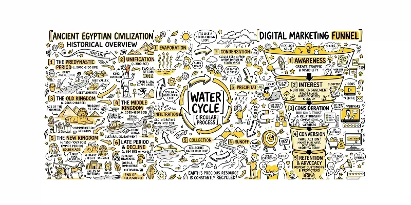 Sketchnote Illustration Style generated by undefined