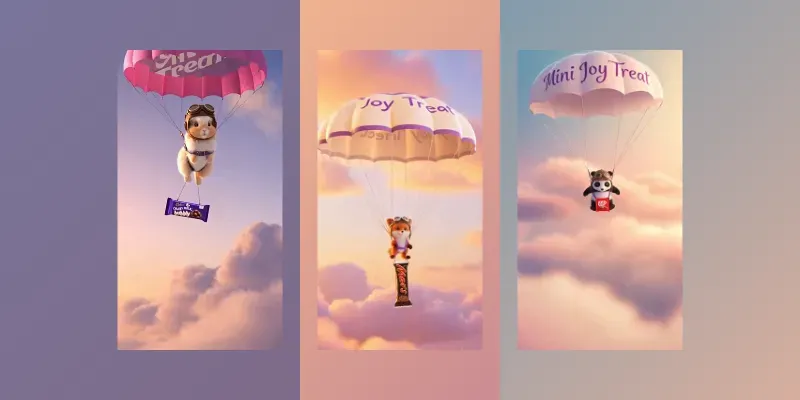 Cute Animal Chocolate Ad Videos generated by undefined