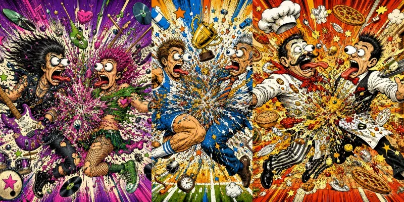 Collision Chaos Comics generated by undefined