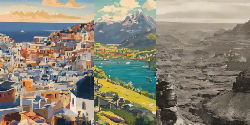 Vintage Voyage Postcard Makers generated by undefined