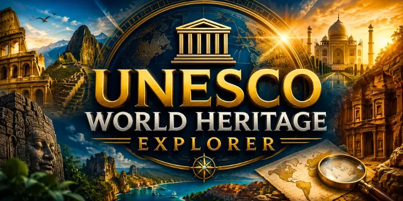 Unesco World Heritage Explorer generated by undefined