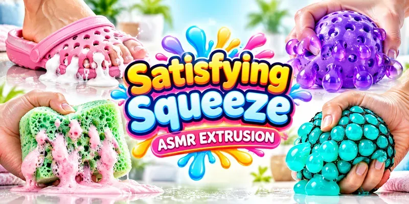 Satisfying Squeeze ASMR Extrusions generated by undefined