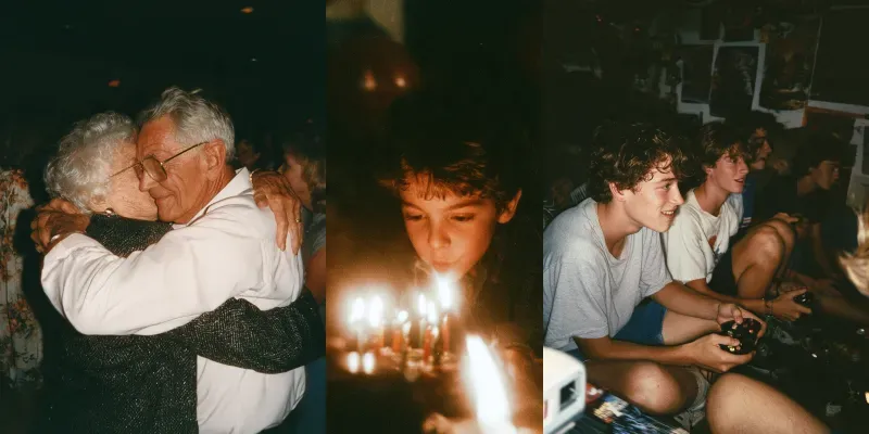 90s Disposable Camera Photos