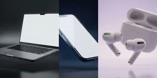 Cinematic Tech Product Reveals generated by gemini-image