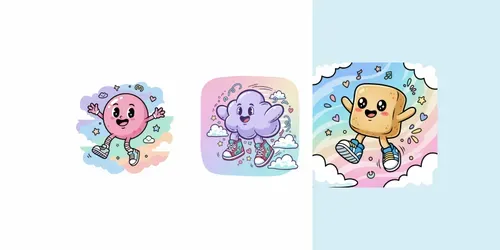 Whimsical Cartoon Character Art generated by gemini-image