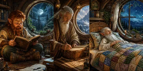 Cozy Corners Of A Hidden World generated by chatgpt-image