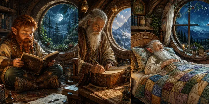Cozy Corners Of A Hidden World generated by undefined