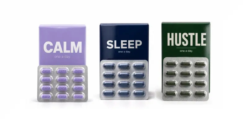 Discipline Pill Pack Mockups generated by undefined