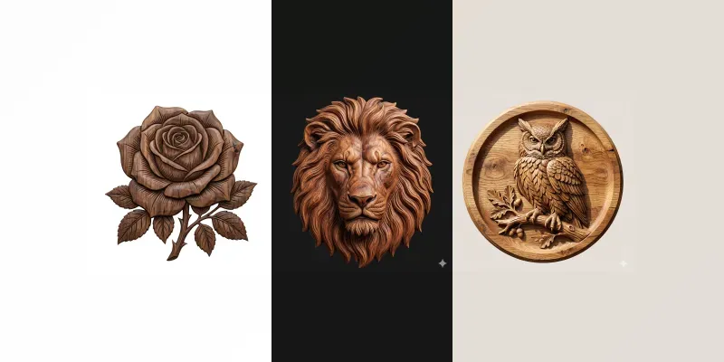 Artisan Wood Clipart Generator generated by undefined