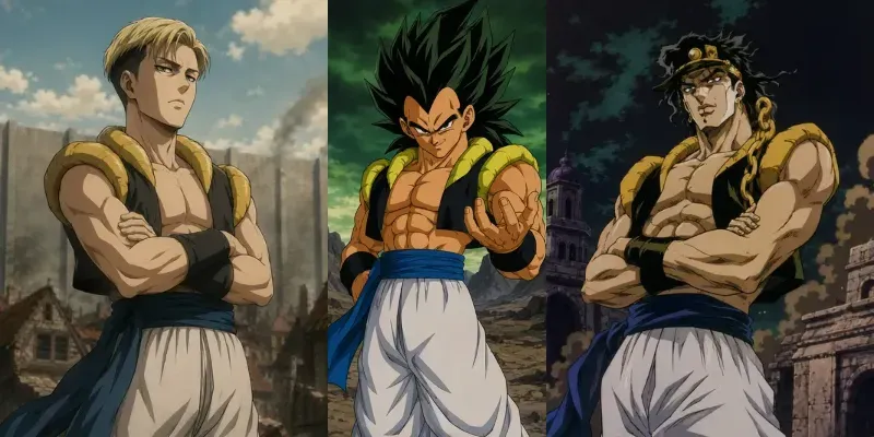 Dragon Ball Fusion Character Designs generated by undefined