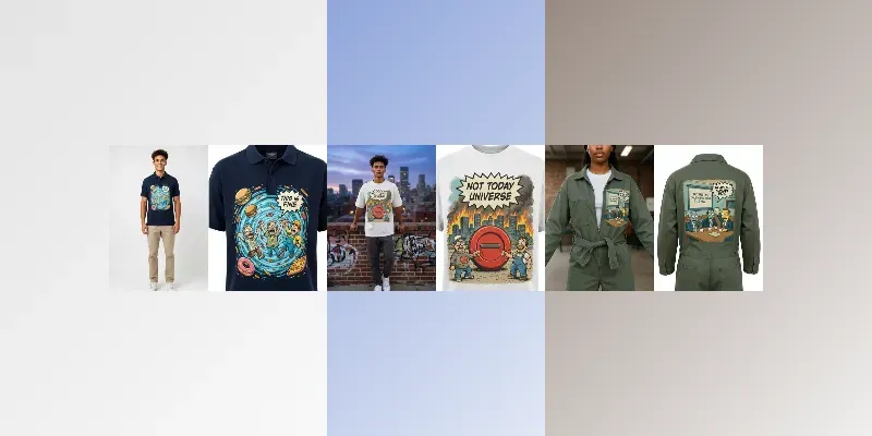 Situation Comedy Tee Polo Mockups generated by undefined