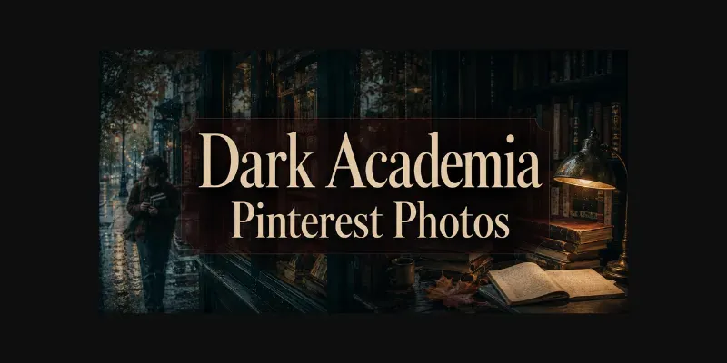 Dark Academia Pinterest Photos generated by undefined