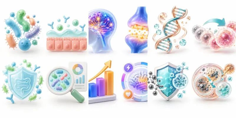 Metabolic Wellness 3D Infographic Kits