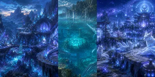 Fantasy Creature Sanctuaries generated by chatgpt-image