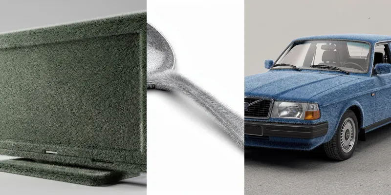 Texture Fur generated by undefined